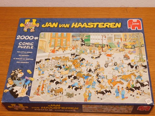 98x68cm comic puzzle jan - jan, van