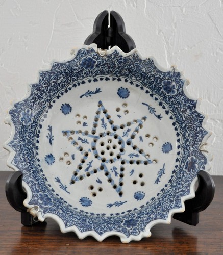 Fraisier faïence delft - faïence,