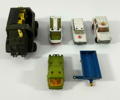 Vintage matchbox lot pieces - vintage,