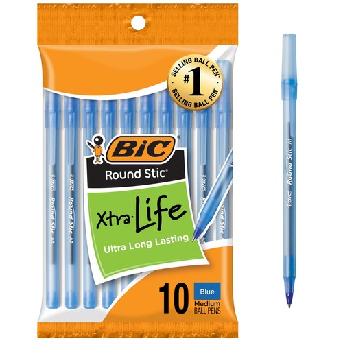 Bic round stic - stic, blue
