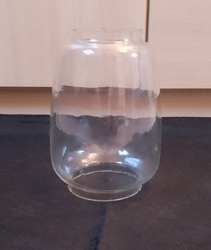 Verre lampe tempête ancien - de,