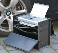 Élégant Valise en Cuir Pour PC Portable Jusqu'À 39CM Large & Canon i70