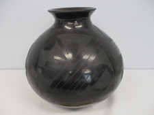 NICOLAS SILVEIRA BLACK OLLA POT CASAS GRANDES  ~ 11"