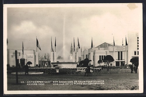 Carte postale anvers - carte,