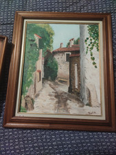 tableau ancien huile sur toile