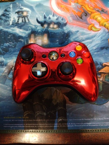 Manette xbox 360 rouge - 360,