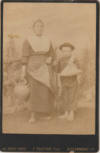 Auvergne femme enfant en - femme, et