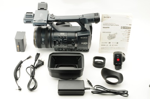 Near mint sony - hdr-ax2000, hd