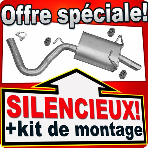 Silencieux arriere pour fiat - silencieux,