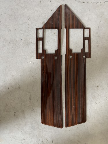 Corvette wood grain door - corvette,