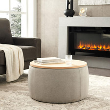 Heszt 2-in-1 Round Storage
