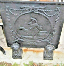 Plaque ancienne de cheminée