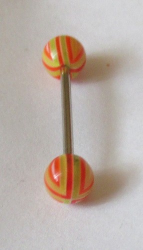 Piercing langue barbell 19 - de,