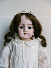 POUPÉE ANCIENNE TÊTE SIMON & HALBIG 1079 CORPS JUMEAU TAMPON BLEU Ht 60 cm