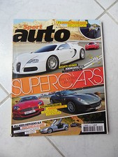 Sport Auto n°560 Bugatti Veyron Koenigsegg CCX Ferrari 599 Aston DBS Mercedes SL