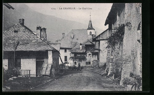 Cpa chapelle chef lieu - chapelle,, chef-lieu