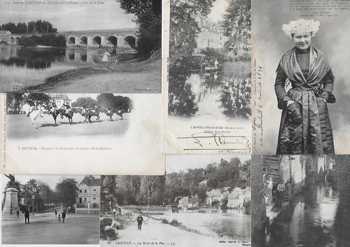 Lot cartes postales - lot,