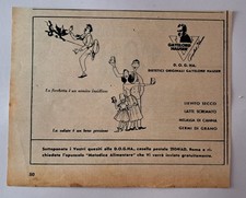 Publicité de presse Italien 