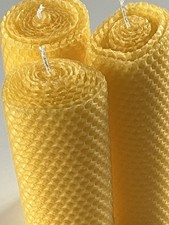 Lot de 3 bougies en cire