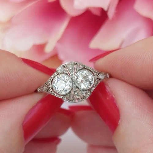 Bague fiançailles ancienne - de,