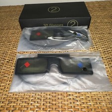 Samsung 3D Bluetooth Active Eyewear Black Genuine SSG-4100GB For Glasses 3D TV