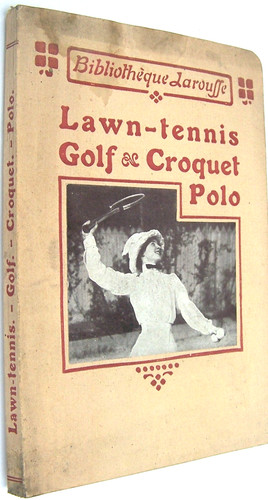 Lawn tennis golf croquet - golf,,