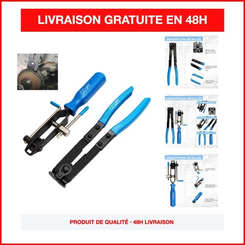 Pince colliers cardan cclife - colliers, 2