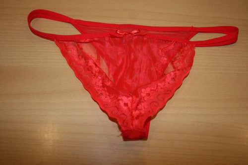 String homme rouge - string,