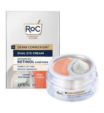 - Derm Correxion Crème Double pour les Yeux - Peptides de Rétinol Avancés - H...