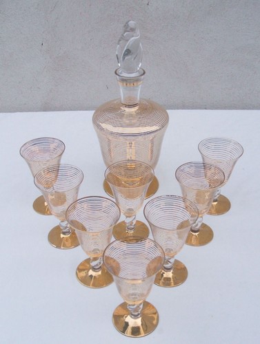Service liqueur verre - service, a