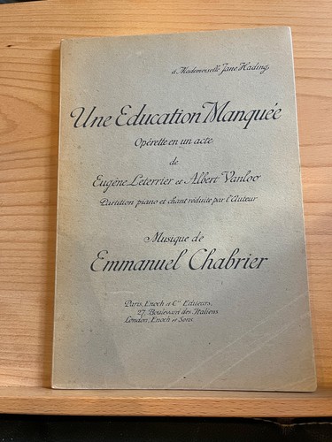 Emmanuel chabrier une - emmanuel,
