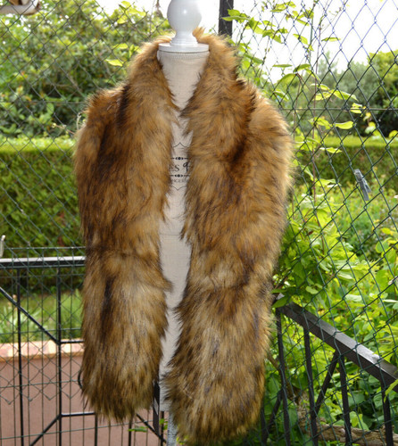 Chic étole foulard - col, fausse