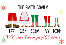 Cartes Famille Noël