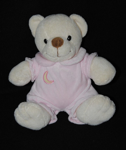 Peluche doudou ours beige