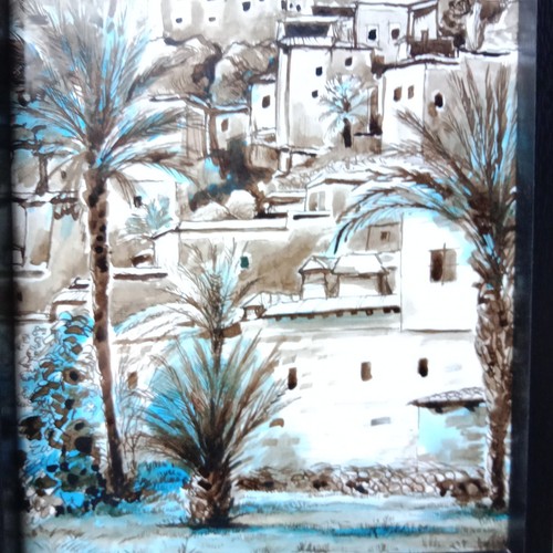 Paysage orientaliste xxe - orientaliste,