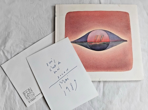 Jean michel folon envoi - envoi, signe