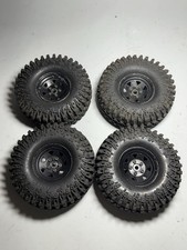 RC4WD Super Swamper Tires & Black Steel Wheels