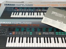 vintage CLAVIER YAMAHA PIANO arrangeur PSS-170 PSS170 voice bank synthétiseur