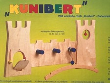 Wooden Toddler Peg Wall Coat