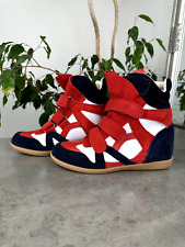 Isabel Marant Multicolor Hi-Top Sneakers Women`s Size 38