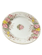 ANCIEN PLAT DE PRÉSENTATION A TARTE DESSERT ASSIETTE TERRE DE FER +1