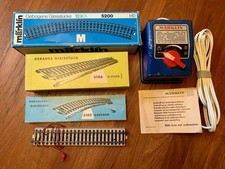 Marklin Transformer And Boxed Track