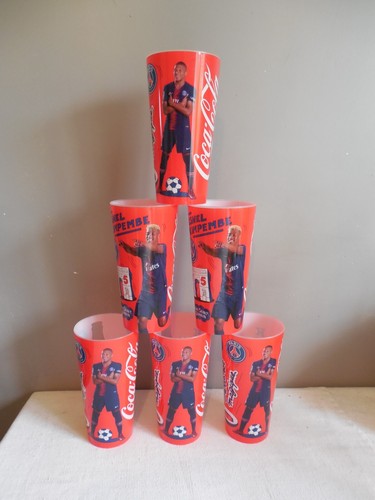 Gobelets coca cola 2018 - cola, psg