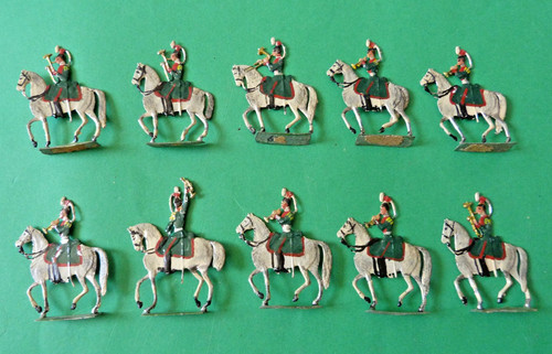 Plats étain zinnfiguren - d'étain,