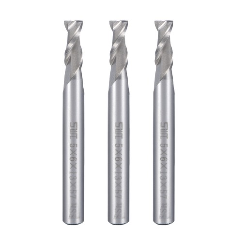 3pcs 6mm tige 5mm 13mm - 5mm, x
