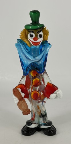Clown murano verre - murano, soufflé