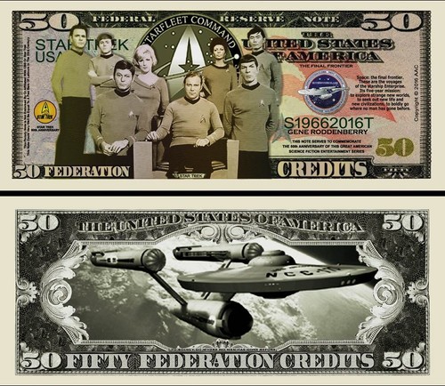 Star trek billet dollar - trek, us