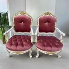 Paire de fauteuils Louis XVI