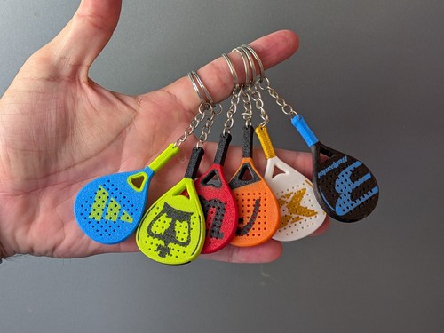 Porte clés raquettes padel - raquettes,