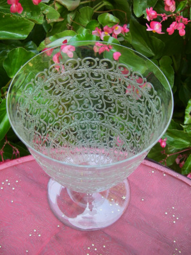 Vase art deco verre - vase,